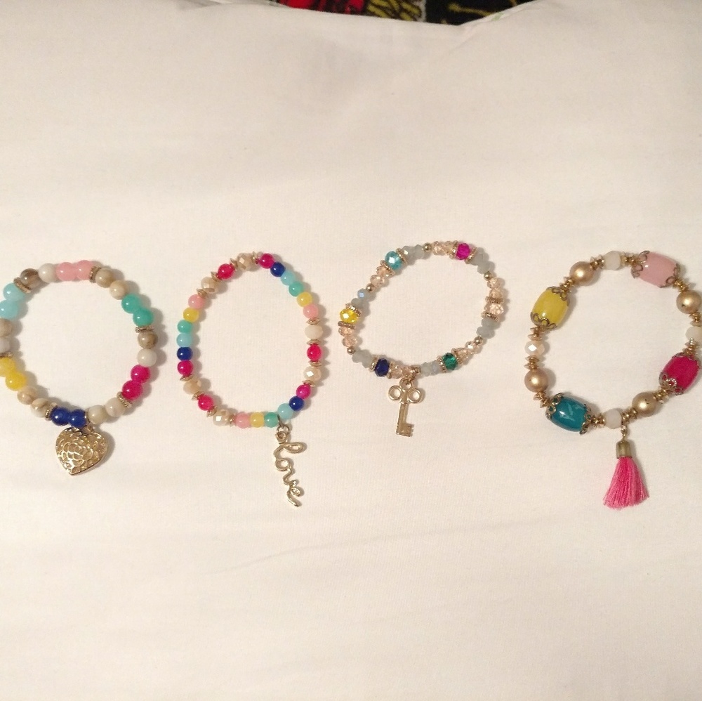 BOHO Elastic Bracelets Set